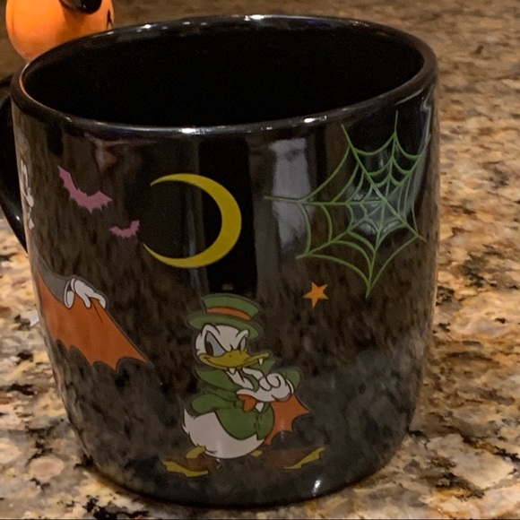 Disney Happy Halloween Mug with Mickey Pumpkin Stirrer - Picture 11 of 12